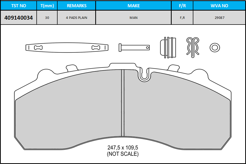 FREN BALATA SETİ, DİSKLİ FREN